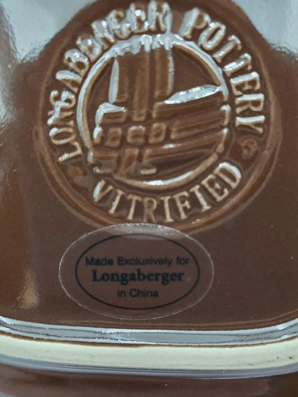 Longaberger Woven Traditions Chocolate Brown Square Appetizer Plates